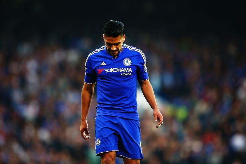 Radamel Falcao cut a sorry figure at Chelsea.